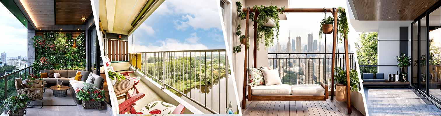 balcony interior design