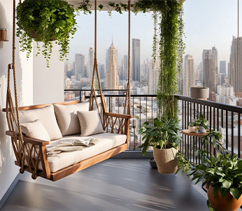 best interior design for balcony