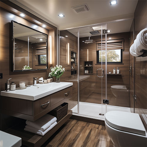 luxury bathroom interior design