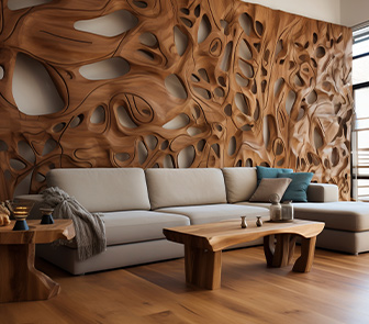 best living room interior design Kolkata