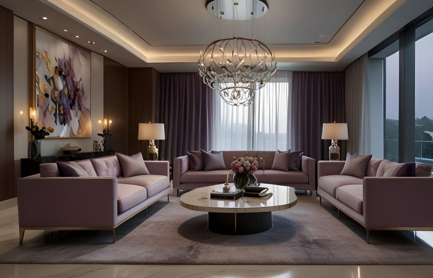 living room feel luxurious