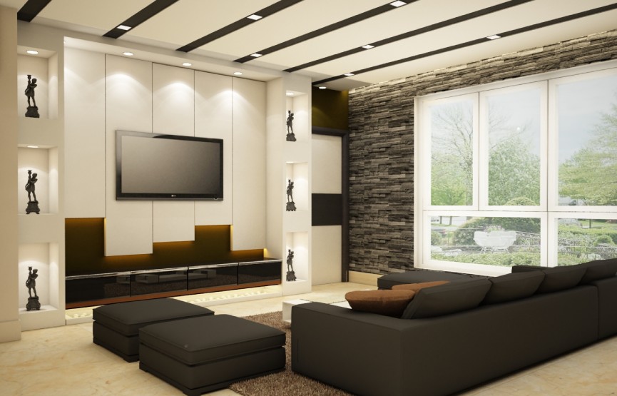 living room minimalist interior design