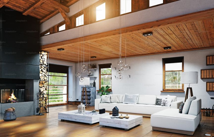 Turnkey interior design package ready for immediate use, complete with furnishings and decor.